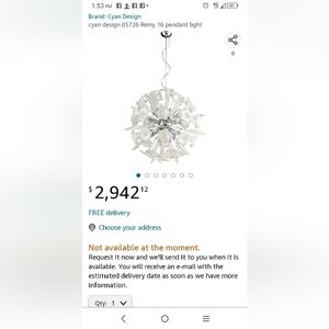 Cyan Designs 24 light pendant